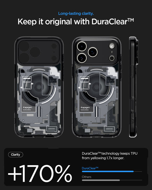 Spigen iPhone 17 Pro Case – Ultra Hybrid Zero One (MagFit)